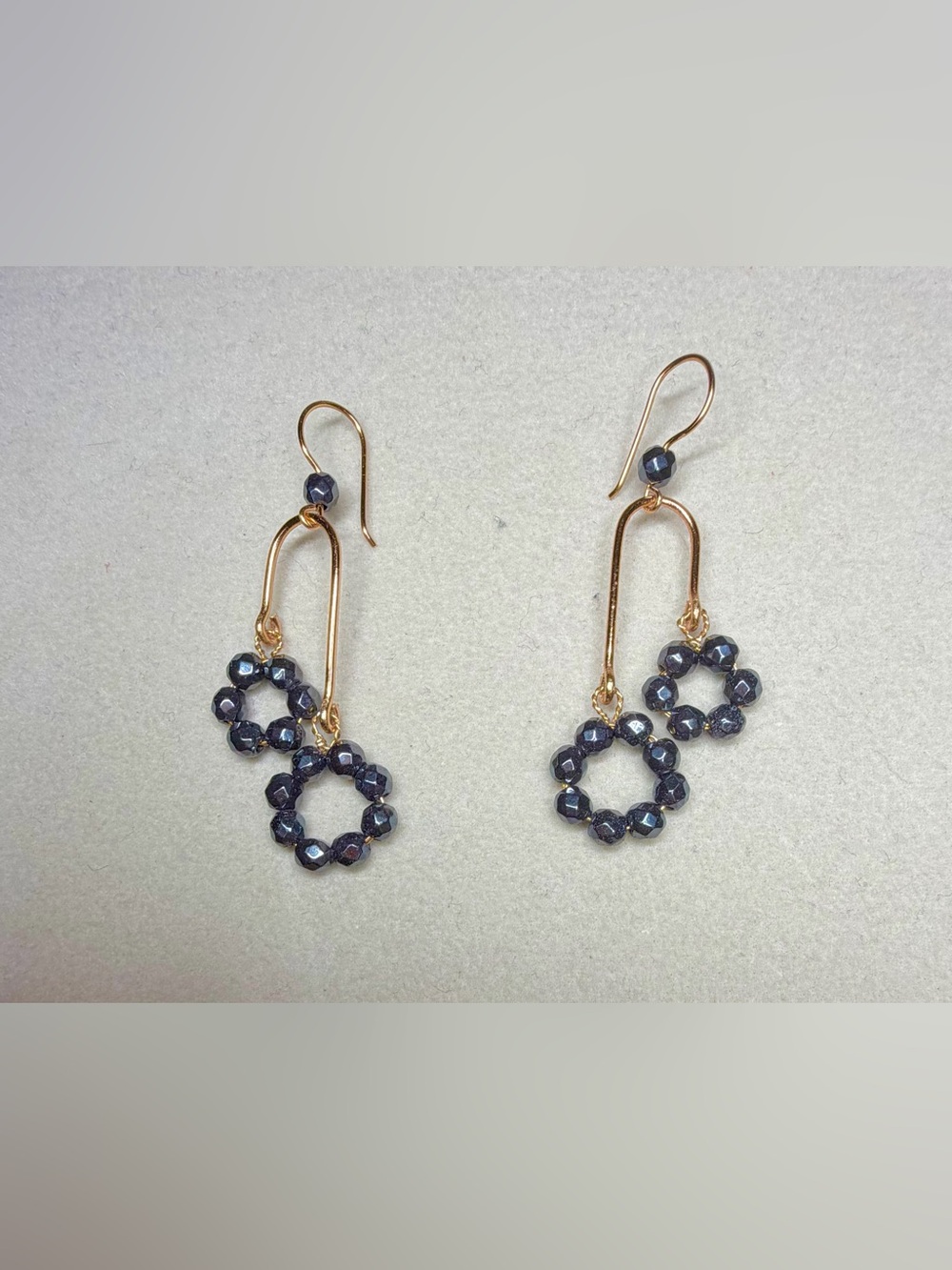 Hematite Earrings